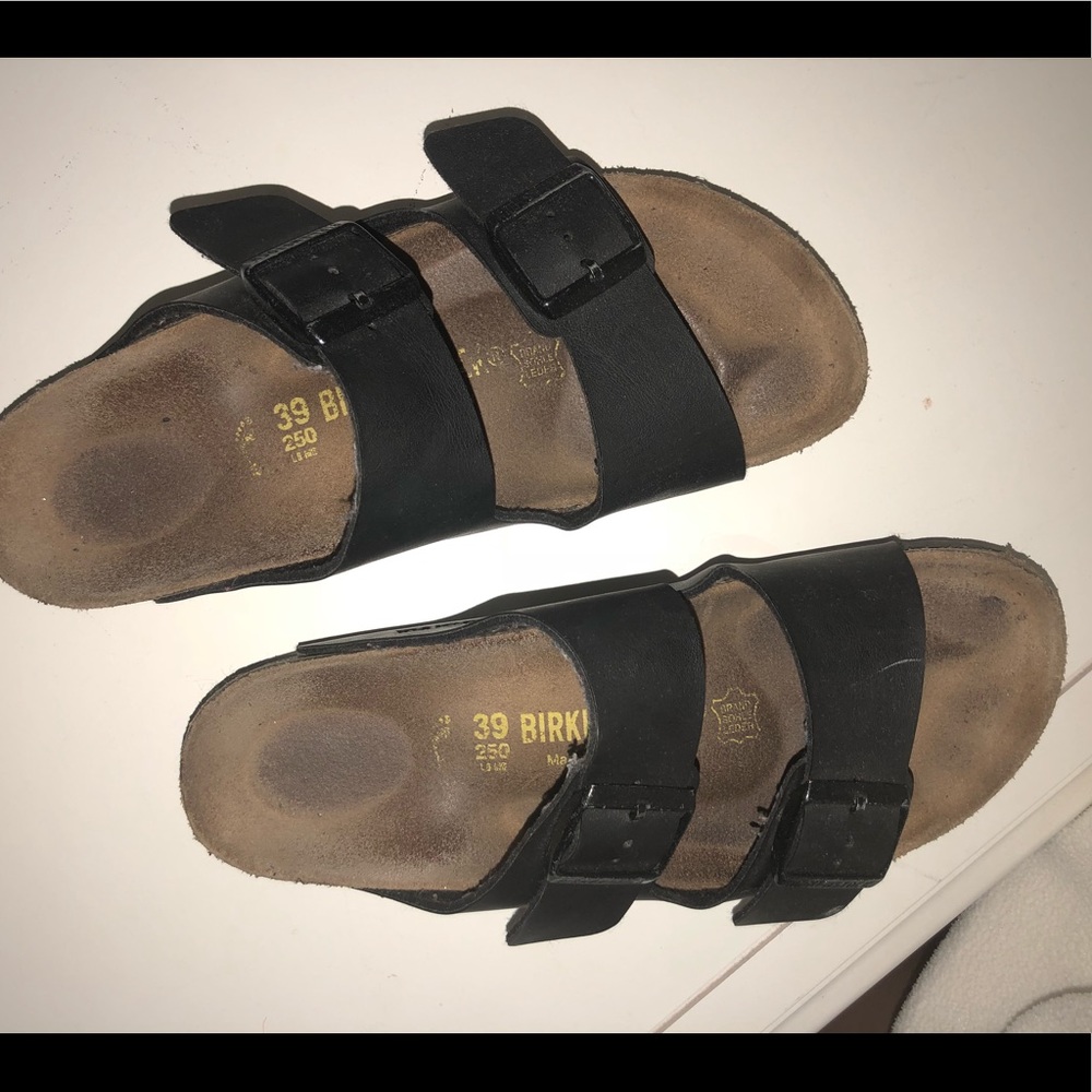 Birco flor Black Birkenstocks